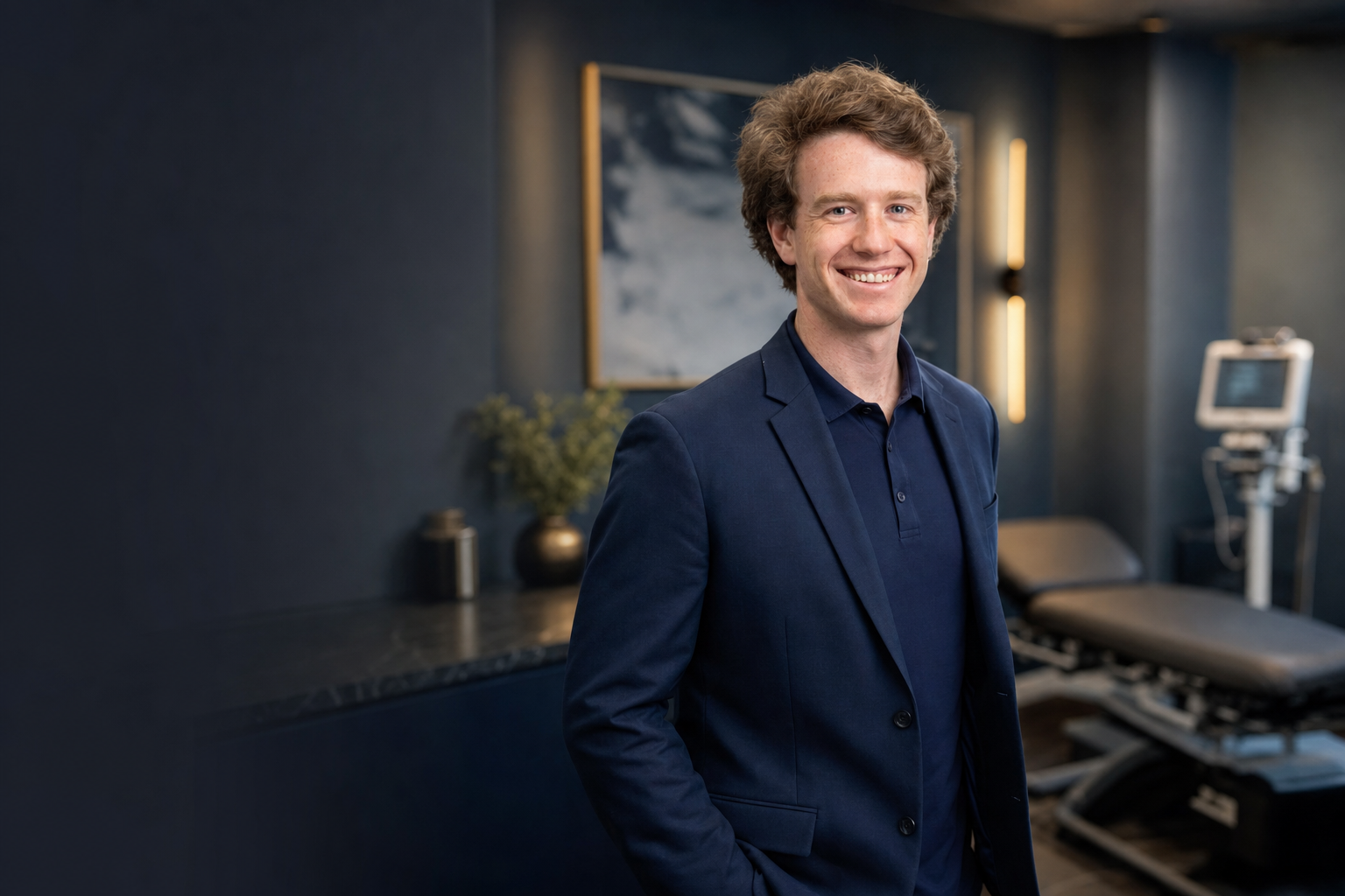 AI clinic portrait